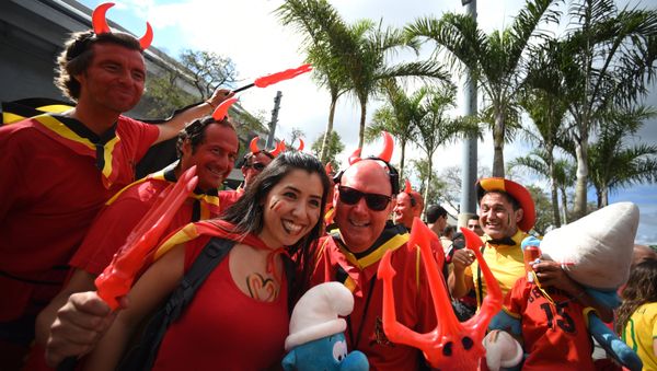 Fans of the Belgian football team (File) - Sputnik International
