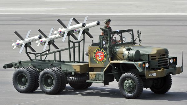 Israeli-made Spike missiles (file) - Sputnik International