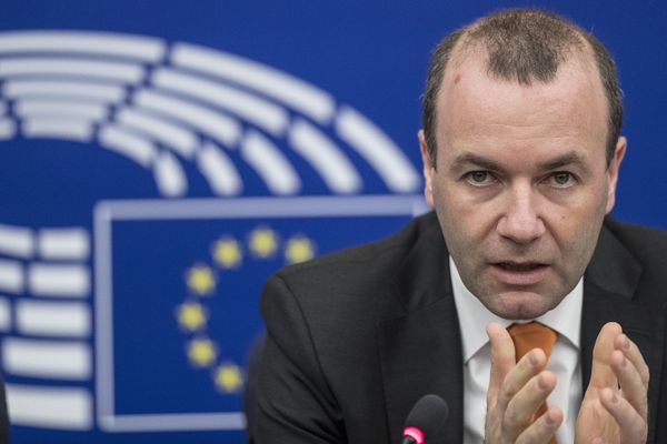Chairman of the European People's Party group of the European Parliament Manfred Weber gestures during a press briefing in European Parliament in Strasbourg, eastern France, Tuesday, March 14, 2017. Chairman of the European People's Party group of the European Parliament Manfred Weber gestures during a press briefing in European Parliament in Strasbourg, eastern France, Tuesday, March 14, 2017. - Sputnik International