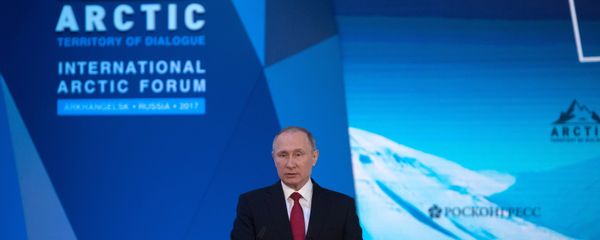 Russian President Vladimir Putin visits The Arctic: Territory of Dialogue international forum Russian President Vladimir Putin visits The Arctic: Territory of Dialogue international forum - Sputnik International
