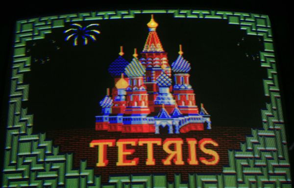 This May 22, 2009, shows the puzzle video game Tetris at Barcade in the Brooklyn section of New York. T - Sputnik International