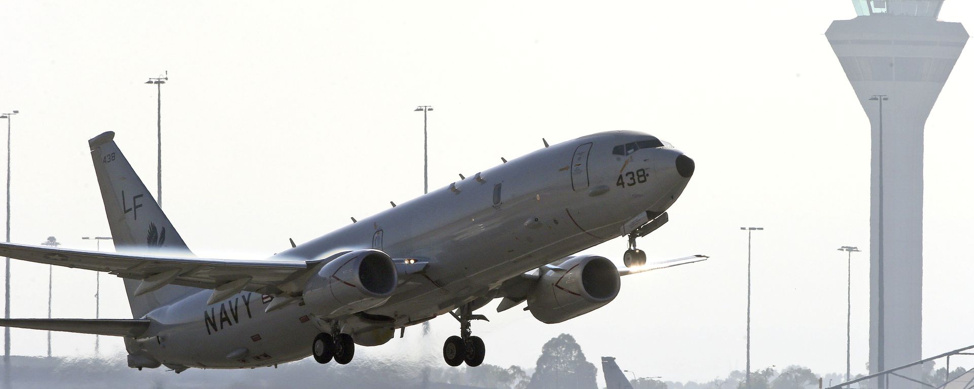 U.S. Navy P8 Poseidon takes off from Perth Airport U.S. Navy P8 Poseidon takes off from Perth Airport - Sputnik International, 1920, 19.02.2022