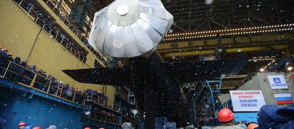 Yasen-class project 885M submarine, the Kazan, has been floated out at the Sevmash shipbuilder in northwestern Russia - Sputnik International