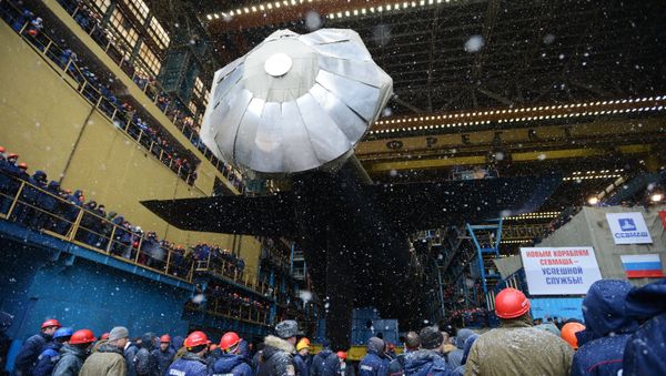 Yasen-class project 885M submarine, the Kazan, has been floated out at the Sevmash shipbuilder in northwestern Russia - Sputnik International