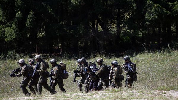 Soldiers take part in an exercise in Hohenfels, Germany. (File) - Sputnik International