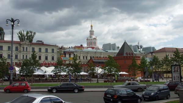 View of Kitaigorod wall from Teatralnaya Square. (File) - Sputnik International