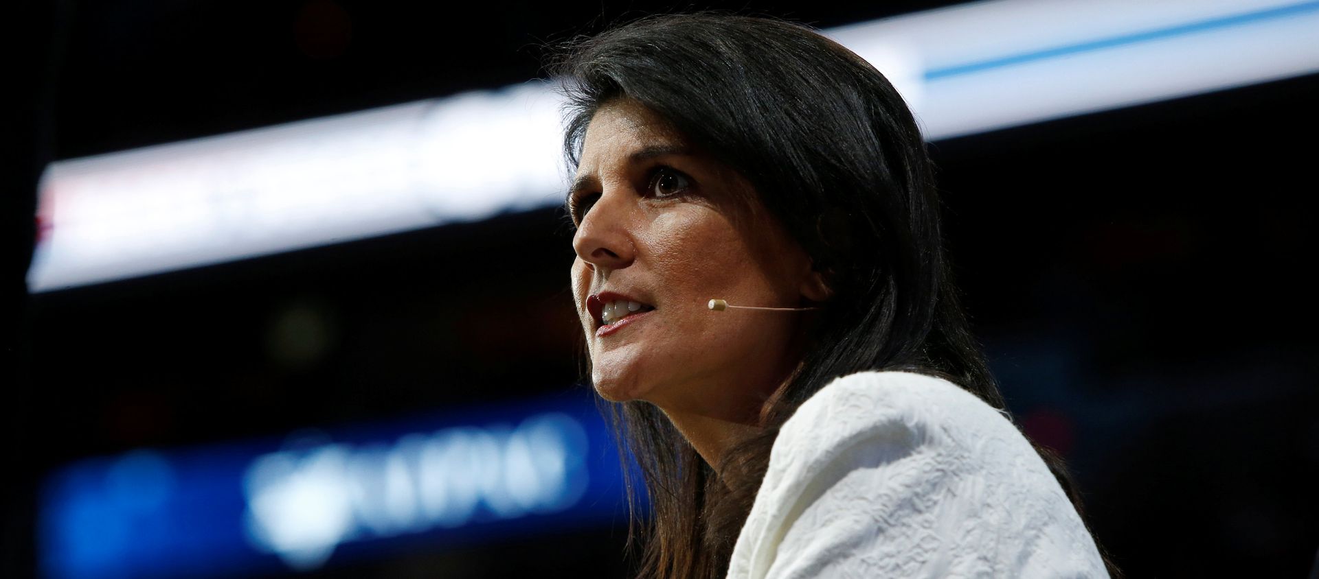 U.S. Ambassador to the United Nations NIkki Haley speaks to the American Israel Public Affairs Committee (AIPAC) policy conference in Washington, U.S., March 27, 2017 U.S. Ambassador to the United Nations NIkki Haley speaks to the American Israel Public Affairs Committee (AIPAC) policy conference in Washington, U.S., March 27, 2017 - Sputnik International, 1920, 30.08.2021