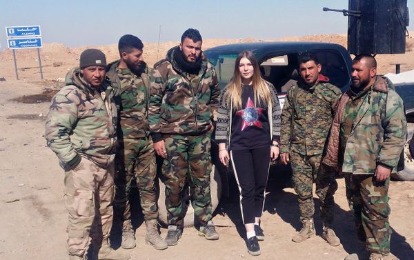Maryana Naumova visits Syria - Sputnik International