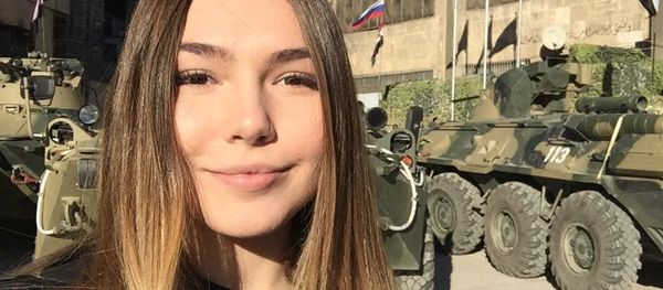 Maryana Naumova visits Syria - Sputnik International