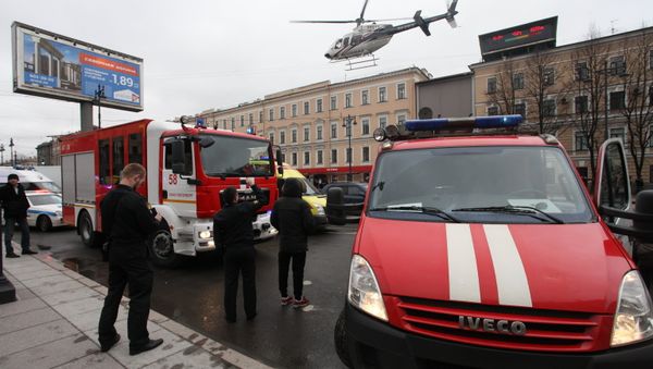 Explosions in St.Petersburg underground Explosions in St.Petersburg underground - Sputnik International