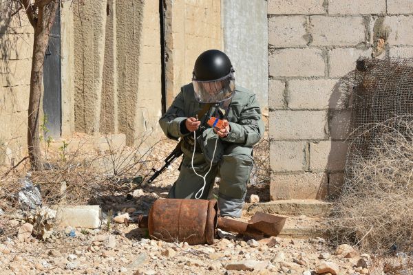 Russian engineers conduct mine clearance operation in Palmyra - Sputnik International