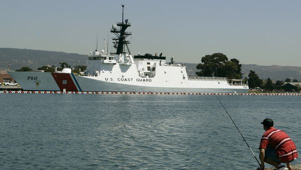 The United States Coast Guard cutter Bertholf is seen moored Wednesday, Sept. 3, 2008, in Alameda, Calif. - Sputnik International