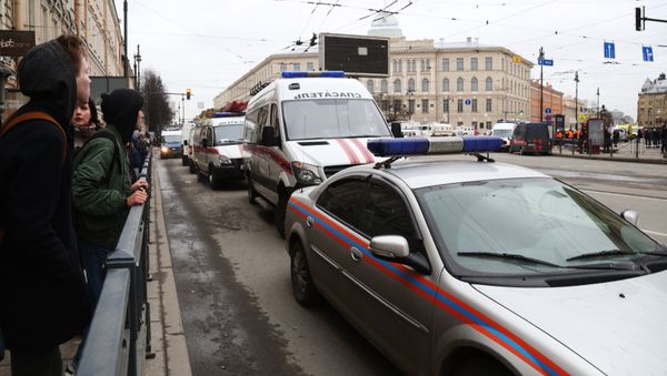 Tekhnologichesky Institute metro station in St. Petersburg, the site of a terrorist bombing attack - Sputnik International