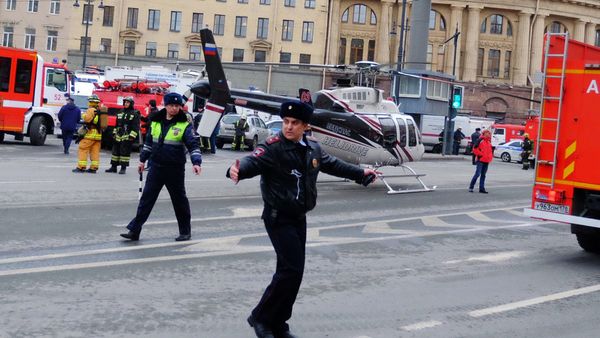 Site of the explosions at the Technology Institute underground station in St.Petersburg - Sputnik International