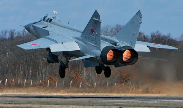 The MIG-31 interceptor jet   - Sputnik International