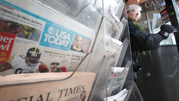 Gannett's USA Today Newspaper - Sputnik International