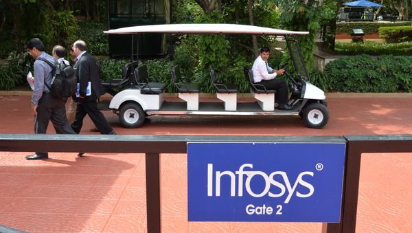 Employees of Infosys company. (File) - Sputnik International