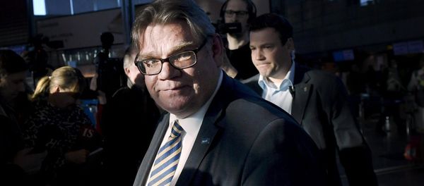 Finnish Foreign Minister Timo Soini, leader of Finland's populist Finns Party for two decades, gives a press conference at the Helsinki International airport in Vantaa, Finland, Sunday, March 5, 2017. Finnish Foreign Minister Timo Soini, leader of Finland's populist Finns Party for two decades, gives a press conference at the Helsinki International airport in Vantaa, Finland, Sunday, March 5, 2017. - Sputnik International