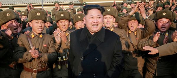 North Korean leader Kim Jong Un inspects a sub-unit under KPA Unit 1344 in this undated photo released by North Korea's Korean Central News Agency (KCNA) in Pyongyang November 9, 2016. - Sputnik International