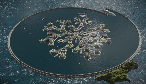 Artisanopolis - Floating City Project Animation  - Sputnik International
