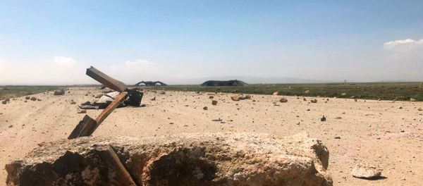 US missile attack on the Syrian airfield - Sputnik International