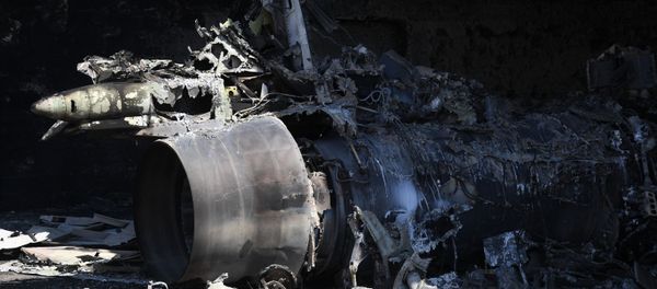 US missile attack on the Syrian airfield US missile attack on the Syrian airfield - Sputnik International