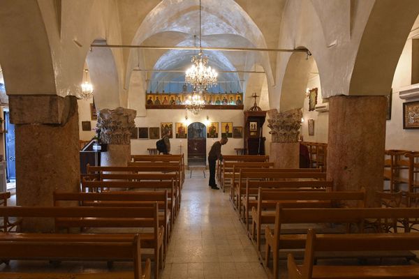 A church in the Christian town of Mhardeh north of Hama liberated by the Syrian army from militants - Sputnik International
