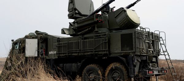 The Pantsir-S1 short range missile and anti-aircraft artillery weapon system is involved in the integrated training on fire control and management of the Far Eastern Military District's Fifth Army at Sergeyevsky base in Primorye Territory. File photo The Pantsir-S1 short range missile and anti-aircraft artillery weapon system is involved in the integrated training on fire control and management of the Far Eastern Military District's Fifth Army at Sergeyevsky base in Primorye Territory. File photo - Sputnik International
