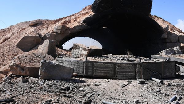 Aftermath of the US missile attack on a Syrian military airbase - Sputnik International