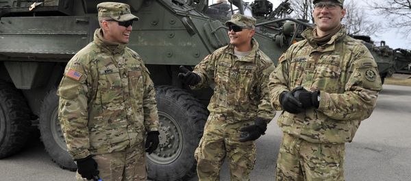 US servicemen in Latvia. File photo US servicemen in Latvia. File photo - Sputnik International