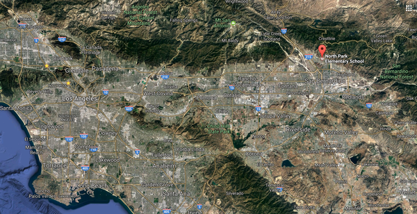 North Park Elementary School in San Bernardino, California - Sputnik International