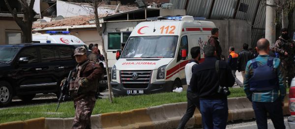 Explosion in Diyarbakir - Sputnik International