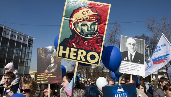 Cosmonautics Day celebrated in Russia Cosmonautics Day celebrated in Russia - Sputnik International
