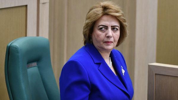 Speaker of the People's Council of Syria Hadiya Khalaf Abbas - Sputnik International