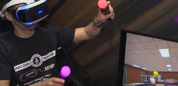 28 hours in Virtual Reality: Austrian Gamer Smashes Guinness World Record - Sputnik International