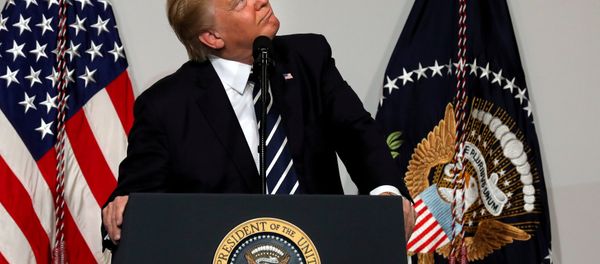 US President Donald Trump delivers remarks at the National Republican Congressional Committee March Dinner in Washington, US, March 21, 2017. US President Donald Trump delivers remarks at the National Republican Congressional Committee March Dinner in Washington, US, March 21, 2017. - Sputnik International