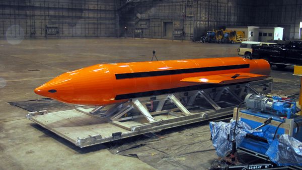 GBU-43/B Massive Ordnance Air Blast GBU-43/B Massive Ordnance Air Blast - Sputnik International