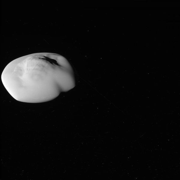 Atlas, the flying saucer moon of Saturn. Photo taken by NASA's Cassini Probe. Atlas, the flying saucer moon of Saturn. Photo taken by NASA's Cassini Probe. - Sputnik International