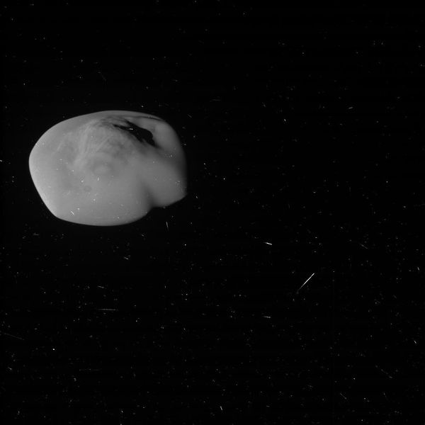 Atlas, the flying saucer moon of Saturn. Photo taken by NASA's Cassini Probe. Atlas, the flying saucer moon of Saturn. Photo taken by NASA's Cassini Probe. - Sputnik International