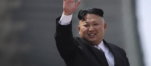 North Korean leader Kim Jong Un waves during a military parade on Saturday, April 15, 2017, in Pyongyang, North Korea to celebrate the 105th birth anniversary of Kim Il Sung, the country's late founder and grandfather of current ruler Kim Jong Un. North Korean leader Kim Jong Un waves during a military parade on Saturday, April 15, 2017, in Pyongyang, North Korea to celebrate the 105th birth anniversary of Kim Il Sung, the country's late founder and grandfather of current ruler Kim Jong Un. - Sputnik International