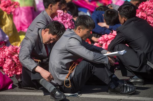 Opening of new residential area on Ryomyong Street in Pyongyang - Sputnik International