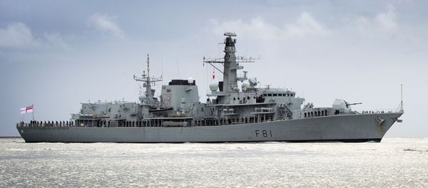 HMS Sutherland (F81), a type 23 frigate of the Royal Navy - Sputnik International