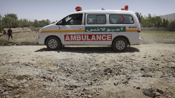Ambulance in Afghanistan. (File) Ambulance in Afghanistan. (File) - Sputnik International