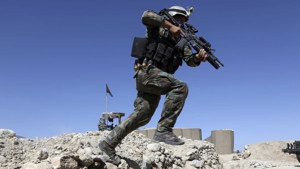 U.S. forces in Afghanistan on Thursday struck an Islamic State tunnel complex in eastern Afghanistan with the largest non-nuclear weapon ever used in combat by the U.S. military, - Sputnik International