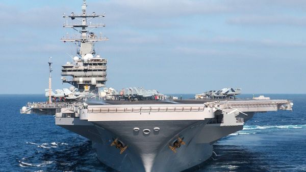 USS Ronald Reagan - Sputnik International