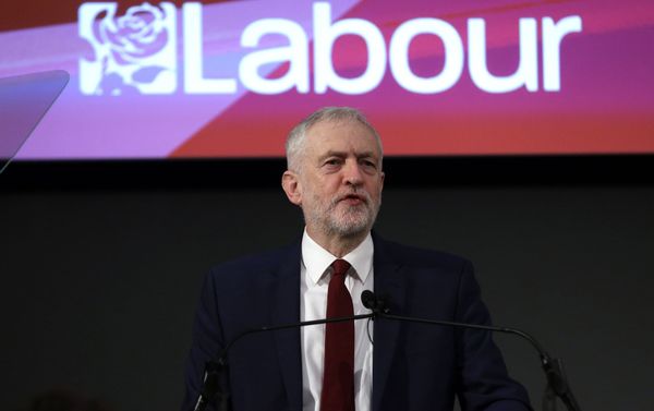 Leader of the opposition Labour Party Jeremy Corbyn delivers a speech laying out the plan for the party following the Brexit vote in June 2016, in London, February 24, 2017. Leader of the opposition Labour Party Jeremy Corbyn delivers a speech laying out the plan for the party following the Brexit vote in June 2016, in London, February 24, 2017. - Sputnik International