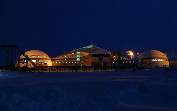 The Russian Defense Ministry's Arctic Trefoil base The Russian Defense Ministry's Arctic Trefoil base - Sputnik International