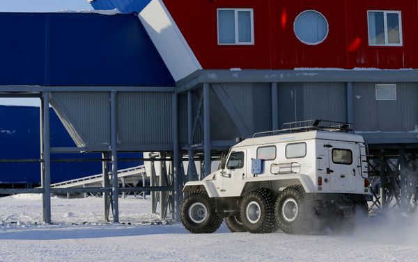 The Russian Defense Ministry's Arctic Trefoil base The Russian Defense Ministry's Arctic Trefoil base - Sputnik International
