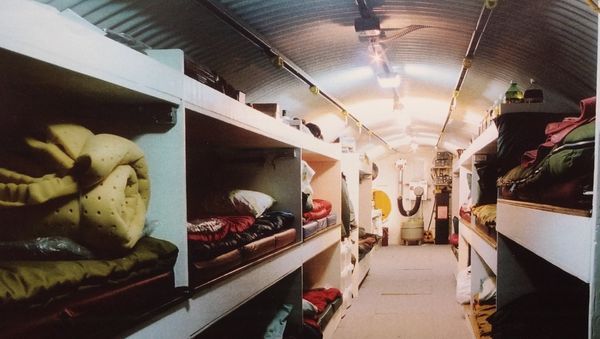 Paul Seyfried of Utah Shelter Systems' own personal nuclear bunker - Sputnik International