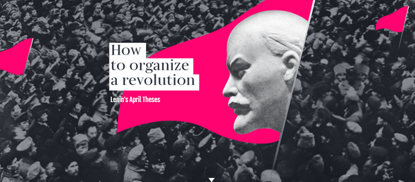 How to Organize a Revolution How to Organize a Revolution - Sputnik International